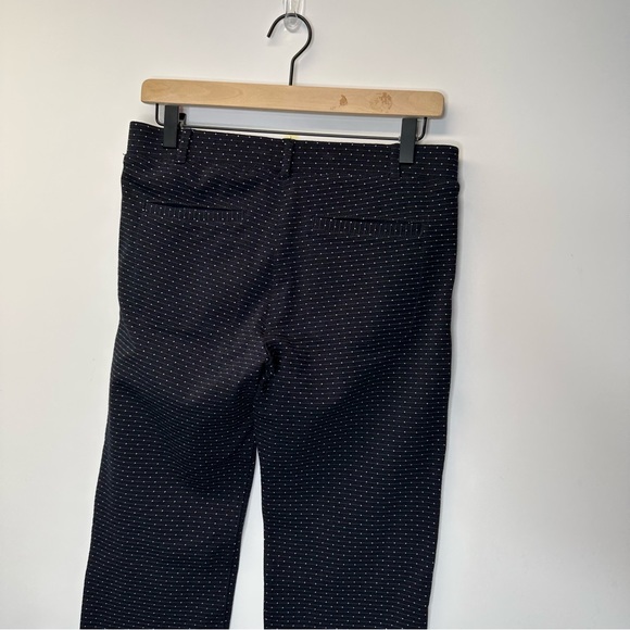 Betabrand Straight Leg Stretch Dress Pants Polka Dot Size Medium Long - Picture 6 of 9